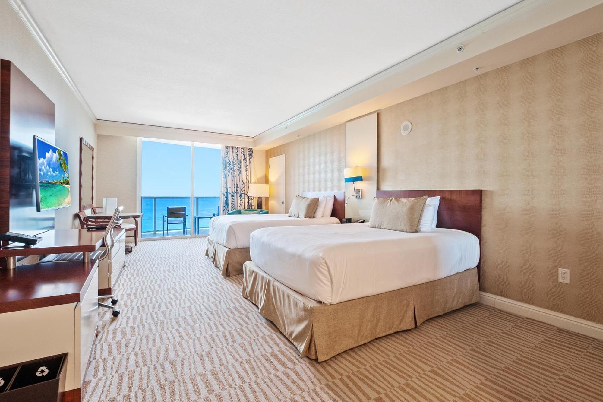 Trump International Deluxe 2 Queen Bed Ocean Front Sunny Isles Beach Eksteriør bilde